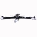 741-413 Rear Right Window Regulator With Motor Fit For 2000-2006 Bmw X5 