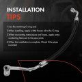 A-premium A C Discharge Line Hose Assembly Compatible With Honda Fit 2009-2014 L4 1 5l Compressor To Condenser