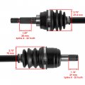 Caltric Front Right Complete Cv Joint Axle Compatible With Kawasaki Prairie 400 Kvf400a Kvf400c 4x4 1997 1998 1999 2000 2001