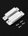 Mc-31 Wired Surface-mounted Nc Magnetic Door Window Contact Sensor Alarm Reed Switch White Pack Of 20 With 80 Screws