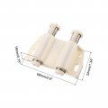 Uxcell Magnetic Lock Catch 1 Set Dual Cabinet Door Touch Suitable For Home Office Glass Doors Silver 66x34x19mm