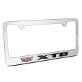 Ipick Image For Cadillac Xt6 Metal License Plate Frame Chrome