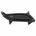 Auto Dynasty Non Fog Light Style Hy1039110 Front Cover Compatible With Sonata 2011-2013 Passenger Right Side Smooth Black