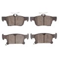 Front Brake Pads For Buick Envision 2016 2017 2018 2019 2020 4000 Hybridynamic Series Mechanical Wear Sensor 2 13 Inner Height 