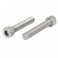 Uxcella M8x45mm Thread 304 Stainless Steel Hex Socket Head Cap Screw Bolt Din912 8pcs