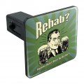 Rehab Momma Didn T Raise No Quitter Funny Humor Retro Tow Trailer Hitch Cover Plug Insert