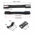 Uxcell Luggage Handle 220mm Long Strap Grip Replacement For Suitcase Case Black 2pcs