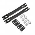 Uxcell Luggage Handle 220mm Long Strap Grip Replacement For Suitcase Case Black 2pcs