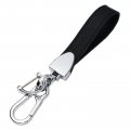 Daemson Genuine Leather Car Keychain Universal Heavy Duty Key Fob Keychains Holder For Women And Men 360 Degree Rotatable 