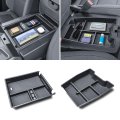 2pcs Center Console Organizer Tray For 2019-2026 Chevy Silverado Gmc Sierra 1500 And 2020-2026 Sierra 2500hd 3500hd Accessories