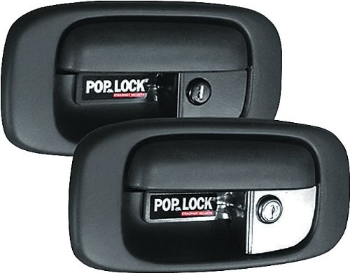 Pop Lock Pl1700 Black Manual Tailgate For Chevy Gmc