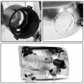 Aintier Headlight Assembly Ford Excursion 2000-2004 For Super Duty For F-450 F-550 1999-2004 Headlamp Replacement Driver