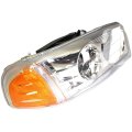 Passenger Side Headlight Assembly For Gmc Sierra 1500 1999 To 2006 Bulbs Included Fits Gm2503214 And 15218078 Halogen Light 