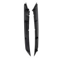 Secosautoparts 1pair Abs Front Bumper Grille Trim Molding Compatible With Toyota Camry Se Xse 2018 2019 2020 Replaces