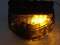 Httmt Mt187- Motorcycle Smoke Led Tail Light Brake With Integrated Turn Signals Indicators Compatible 2007-2011 Cbr 600rr600rr