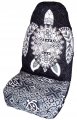 Winnie Fashion Side Airbag Compatible Black Honu Sea Turtle Hawaiian Car Seat Covers Standard Size Made In Hawaii Set Of 2 