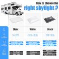 Rv Skylight Replacement Cover 18 X 26 Universal Fits All Standard 22 14 For Storage And Bathrooms Shower Camper Food Truck