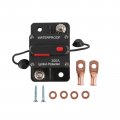 300 Amp Auto Car Stereo Audio Circuit Breaker Kit With Waterproof 12-48vdc Manual Reset Inline Fuse Inverter For Marine 