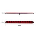 Partsam 2pcs Red 15 11 Led Light Bar Stop Turn Tail 3rd Brake Truck Trailer Id Waterproof