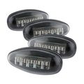 Led Side Fender Lights For Gm Chevy 99-12 Dually Clear Lens Red Waterproof Right Acc-led-gmd99-sl-c 