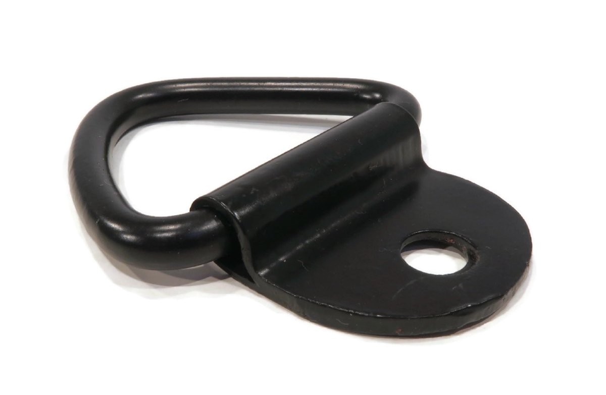 Ring Tie Down Anchor 1 4 In Heavy Duty Steel Bolt On Mount 2400 Lb Load Capacity For Truck Bed And Trailer 6 Pack