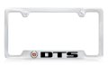 Cadillac Dts Chrome Plated Metal Bottom Engraved License Plate Frame Holder 