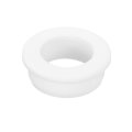 1pcs Rubber Grommets 38mm Drill Hole 28mm Id Top Hat Grommet White Silicone Plug Gasket For Wiring Automotive 