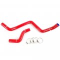G-plus Silicone Radiator Coolant Hose Pipe Kit Clamps Compatible With 1992-2000 Honda Civic Sohc D15 16 Eg Ek Red
