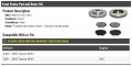 Front Ceramic Brake Pads And Rotor Kit Compatible With 2001-2005 Toyota Rav4 Gas