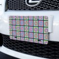 Graphics More Retro Cute Yummy Donuts Pattern Novelty Metal Vanity Tag License Plate