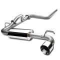 4 75 Inches Rolled Muffler Tip Catback Exhaust System Compatible With Dodge Neon Sohc 00-05