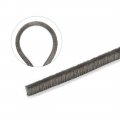 Uxcell Brush Weather Stripping Adhesive Felt Door Seal Strip Weatherstrip Sweep For Window 197 Inch L X 0 31 W 5000mm 8mm Gray