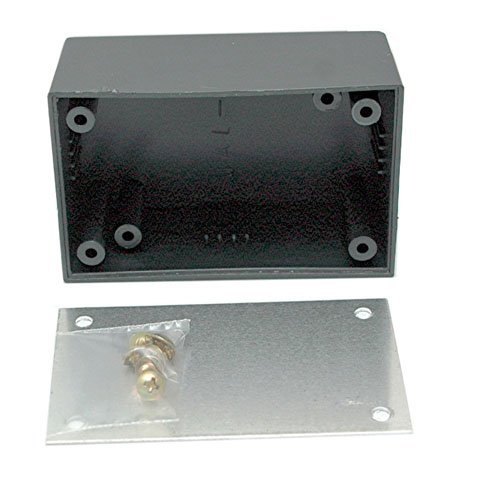 Plastic Enclosure Box With Aluminum Top 3 25 In X 2 1 375 Abs Utility Case For Electronic Projects Model 64-8922 Compact Style