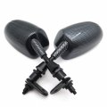 Httmt Mt252-012- Mini Racing Mirror Compatible With Suzuk Katana 600 750 Gsxr600 1000 1100 Hayabusa Carbon