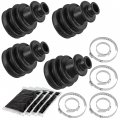 Caltric 2 Front Right Left Axle Cv Boot Kit Compatible With Polaris Rzr S 800 Efi 2009-2013 2014