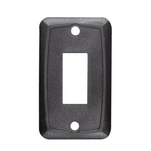 Rv Designer Collection S385 Black Single Mounting Plate