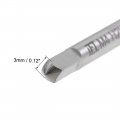 Uxcell Metric Spiral Machine Screw Tap M4 Thread 0 7 Pitch H2 Titanium High Speed Steel