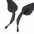 Httmt Custom Aluminum Raindrop Shape Tailfin Mirrors Compatible With H-d Cvo Road King Softail Street Glide Fat Bob Black