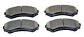 Gx867 Prosolution Ceramic Brake Pad With Noise Reduction And Corrosion Protective Coating 