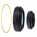 Front Axle Knuckle Tube Oil Seal Kit Fits For 1998-2004 Ford F250 F350 F450 F550 Super Duty Excursion Dana 50 60 Replace 50491