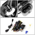Auto Dynasty Fog Lights For 2009-2012 Dodge Ram 1500 2500 3500 Pair Of Bumper Driving Lamps With Switch Chrome Housing Smoke 