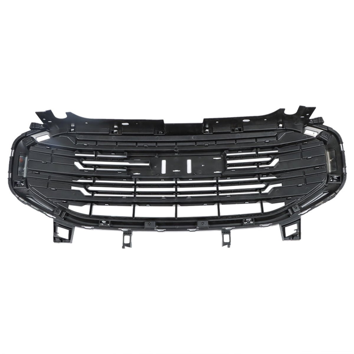 Front Bumper Grille Assembly With Chrome Bar Frame Replacement For 2018-2021 Terrain Sport Utility 4-door