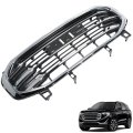 Front Bumper Grille Assembly With Chrome Bar Frame Replacement For 2018-2021 Terrain Sport Utility 4-door 