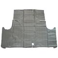 1964-65 Falcon Standard Plaid Trunk Mat Fleece Die-cut Ford Tm64fapls 