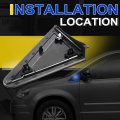 A-premium Passenger Mirror Flag Applique Panel Compatible With Chrysler Town Country 08-16 Dodge Grand Caravan 08-20 Ram C V