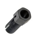 Tie Rod End Adjusting Sleeve For 1998 2004 Chrysler Intrepid Steel Black Medium Thread Female Ends Counterclockwise Left Alx 