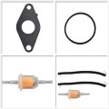 Fd620 Fd620d Carburetor Repair Kit Fuel Filter Replacement For John Mower 345 425 445 Mia11386 Mia12362 Am118872 