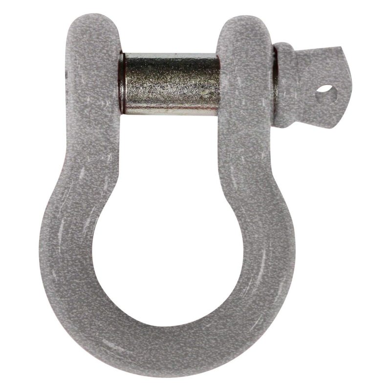 Gladiator Gray Hammertone D Ring Shackle With Screw In Pin J0048881