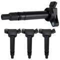 Ocpty Set Of 4 Ignition Coils Pack Compatible Oe Uf663 Fit For Scion Iq 12-15