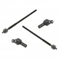 Steering Tie Rod End Lh Rh Inner Outer Kit Set Of 4 For Honda Isuzu 